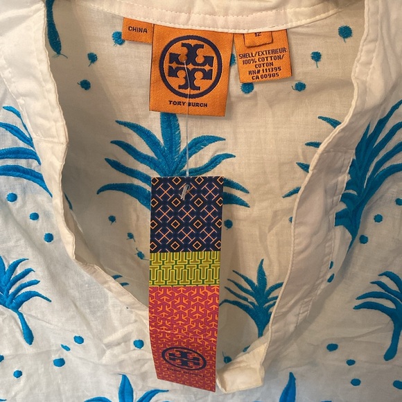 NWT TORY BURCH Embroidered Tunic - Picture 2 of 9